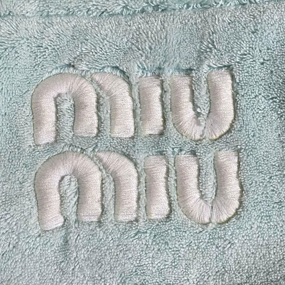 miumiu / パイルトートバッグ ミントグリーン ショルダーバッグ - メルカリ