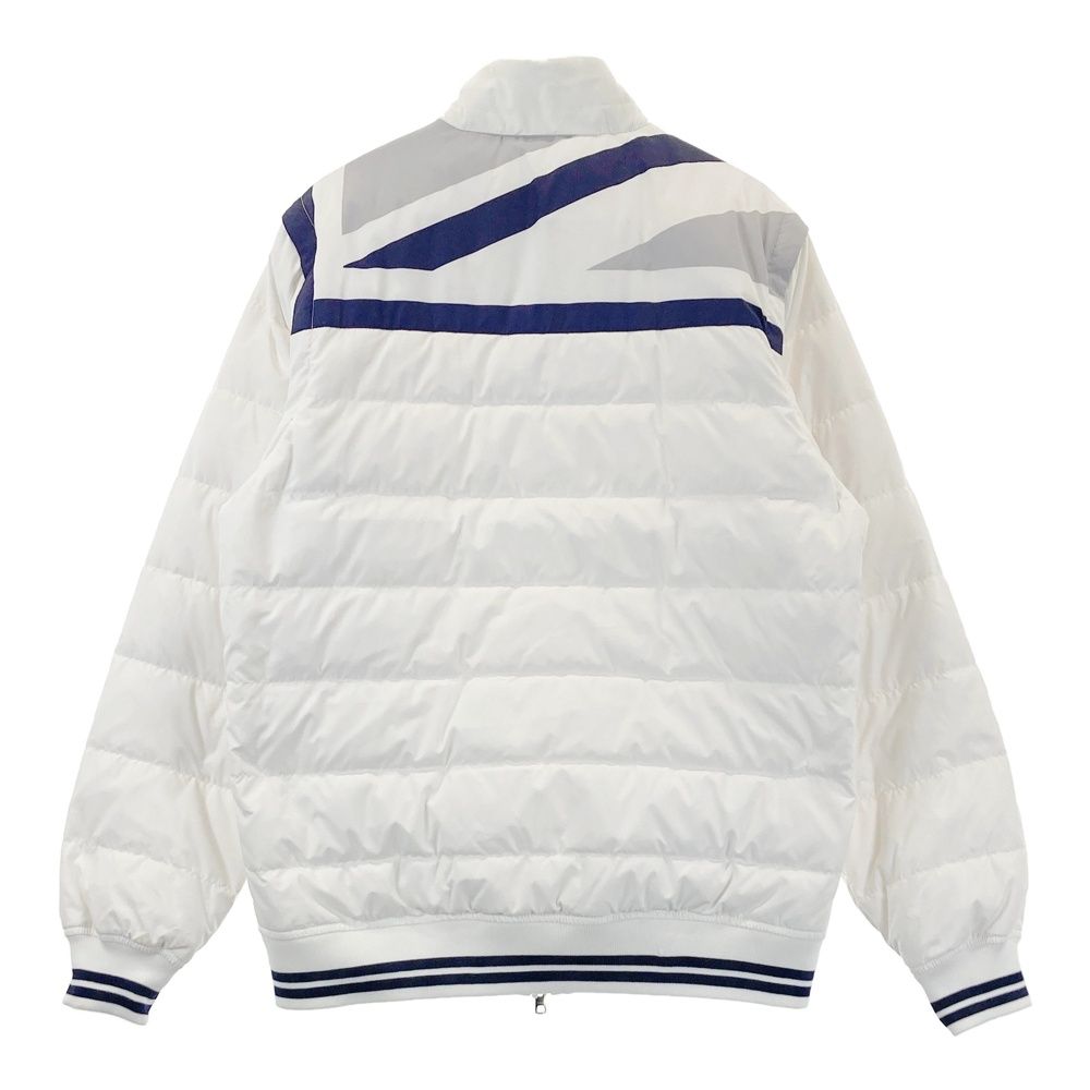 CALLAWAY 2WAY ダウンジャケット size M 美品】キャロウェイ 2WAYダウンジャケット グレー×黒 総柄 袖着脱可