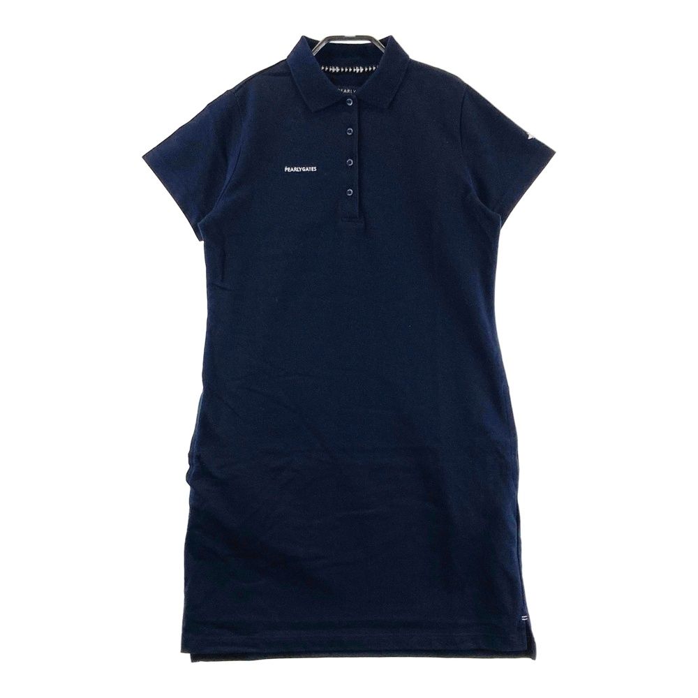 新品タグ付 【パーリーゲイツ】ゴルフウェア ワンピース ロゴ M ネイビー 新品タグ付 【パーリーゲイツ】ゴルフウェア ワンピース ロゴ M