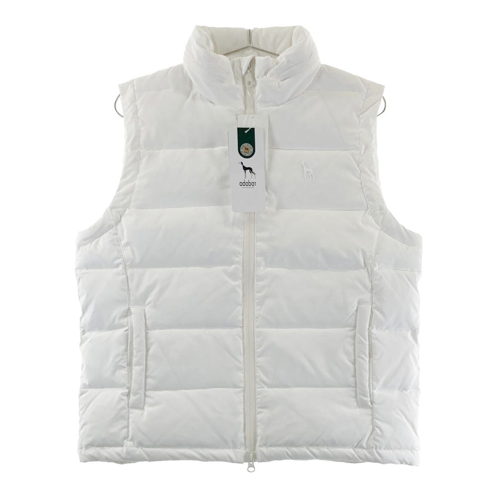 サイズ：38 ADABAT アダバット 2way ダウンベスト ホワイト系
