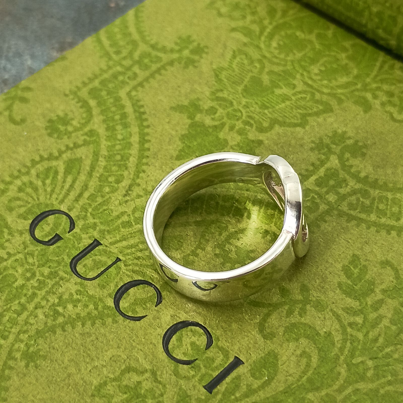 GUCCI GUCCI◇Gリング/SV925/10号/レディース// グッチ リング GUCCI GUCCI◇Gリング/SV925/10号/レディース// グッチ リング