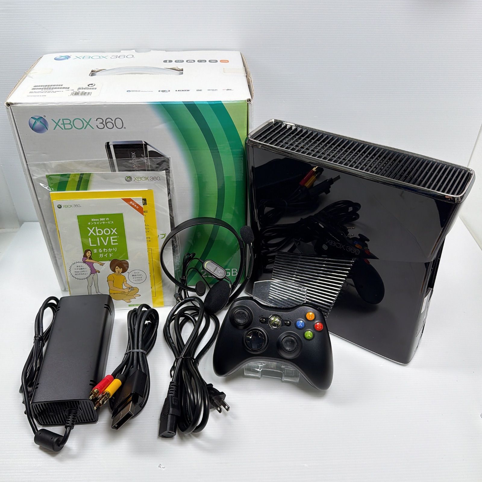 XBOX 360 リキッドブラック 250 GB 遊べるセット マイクロソフト Microsoft