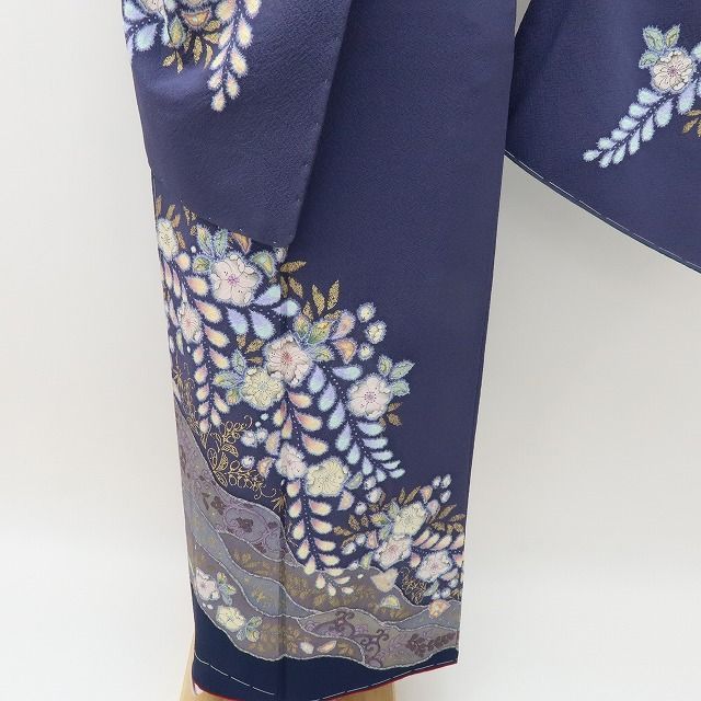 六花-RIKKA- 美品 正絹 やまと誂製 翠山工房 桐屋の辻が花❀淡い夢を