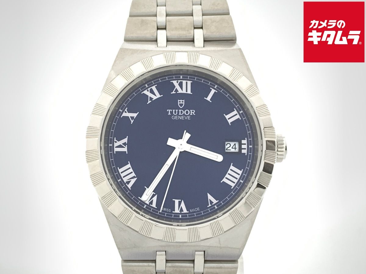 チューダー ロイヤル ブルー 28500 0005 ステンレススティール SSブレス
