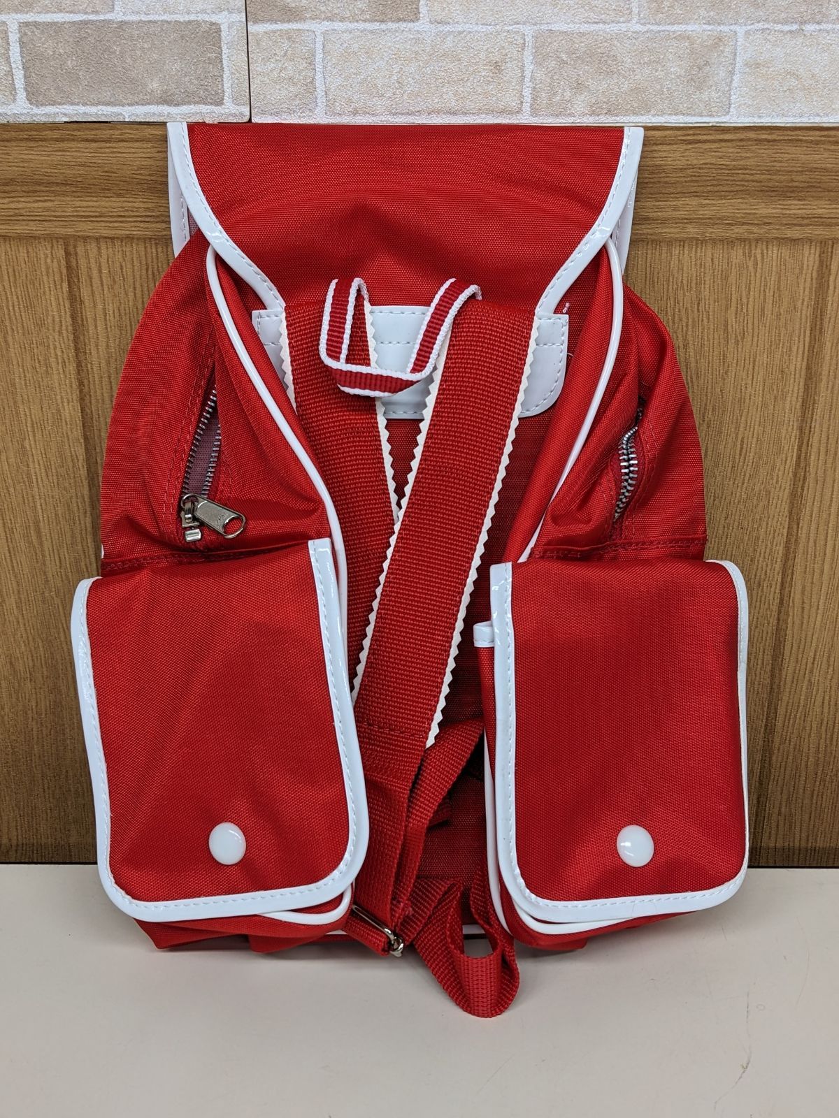 デッドストック】昭和レトロ 子供用リュックサック 衣料用品店在庫品