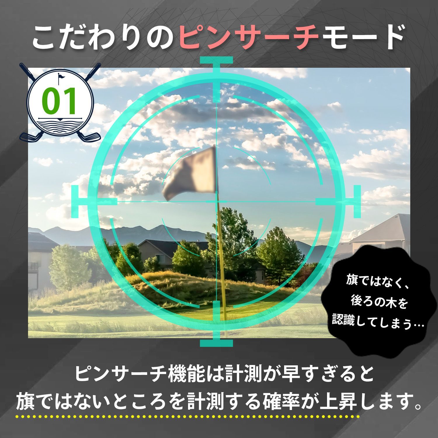 NINJOR GOLF公式・新品・2年保証付き】NJ MINI OLED（赤緑2色表示・