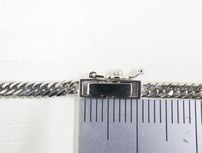 PT 850 キヘイ 喜平 ネックレス 6面ダブル12.5 g 6メンダブル 白金 プラチナ ジュエリー