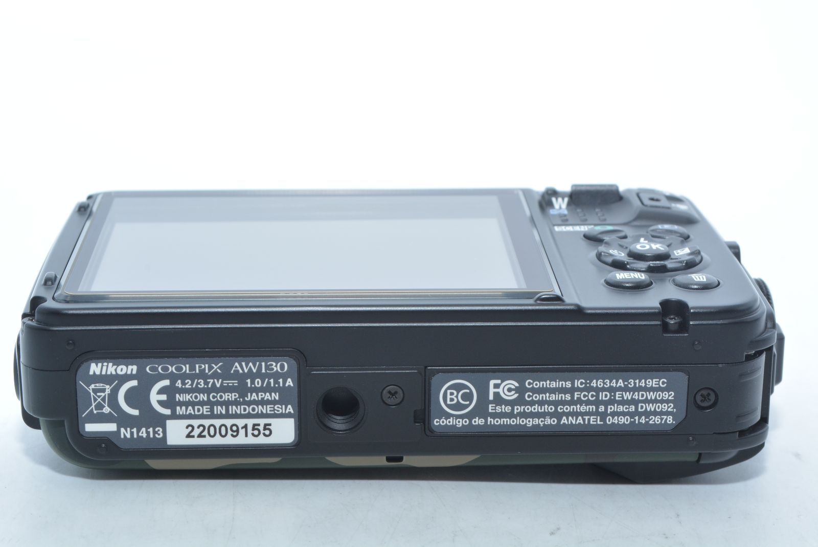 特上品】 Nikon ニコン COOLPIX AW130 カムフラージュグリーン ＃8825
