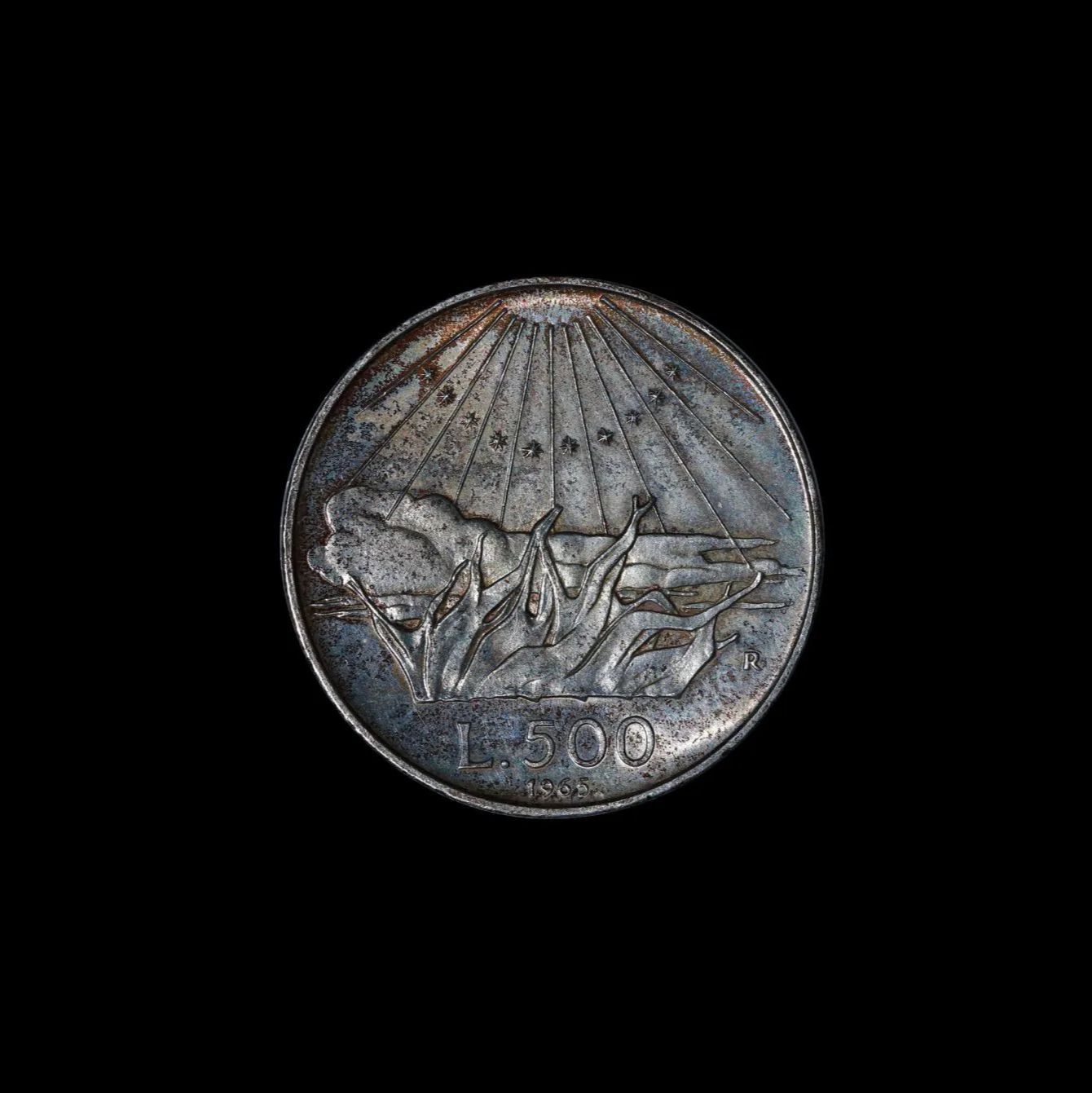 イタリア 銀貨 500リラ by イタリアの500リラ銀貨（１９５８〜２０００）の通販 古銭買取専門店アンティーリンク 外国銀貨 イタリア  500リラ銀貨 アメリカ 25セント銀貨 1953年 ギリシャ 2ドラクマ銀貨 1954年 3枚 まとめ 17-7