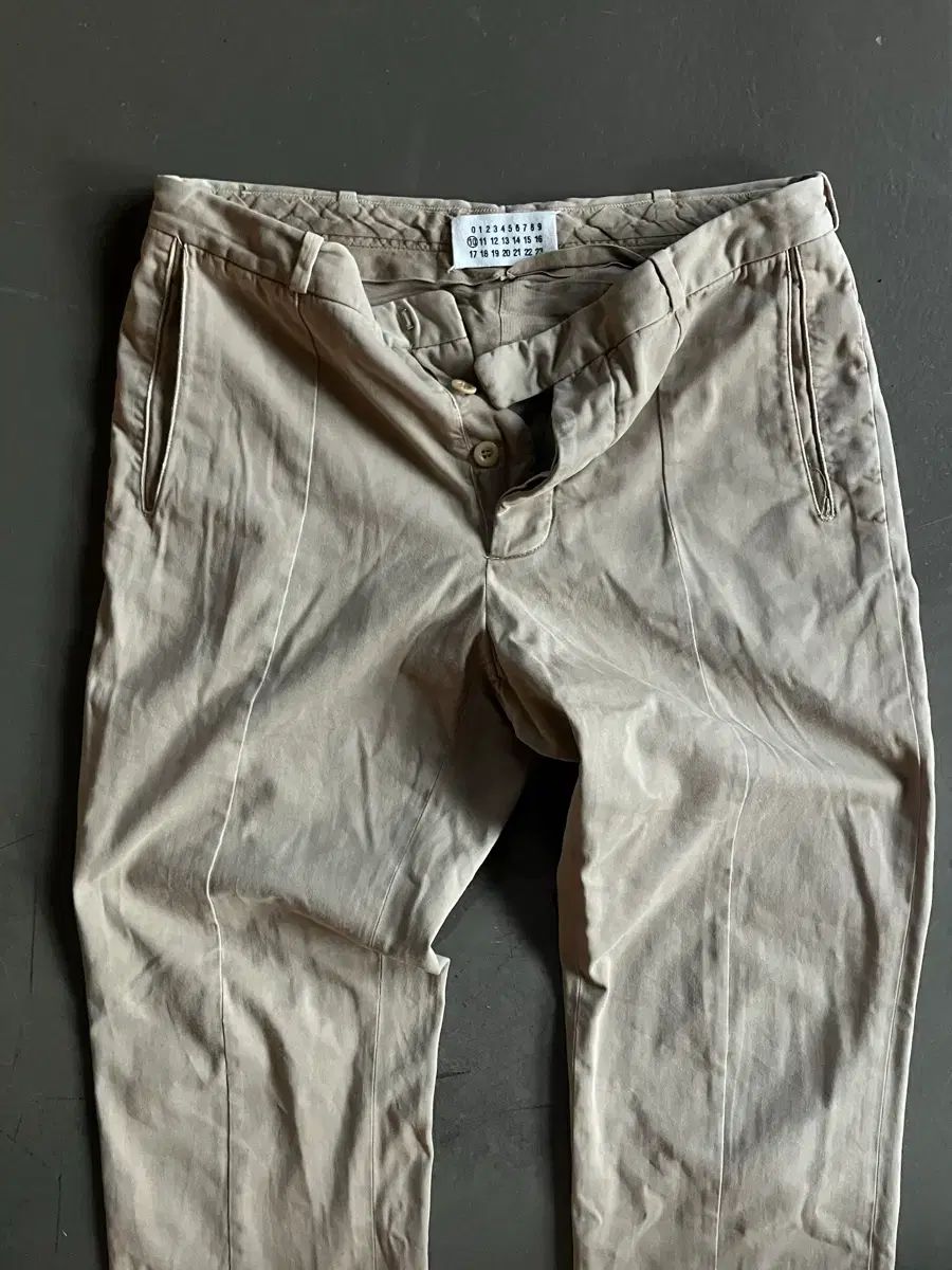 メゾンマルジェラ 2010 fw コットン チノパンツ 46