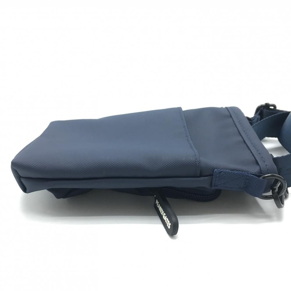 超美品】パーリーゲイツ ショルダーバッグ ネイビー ストラップ取外し