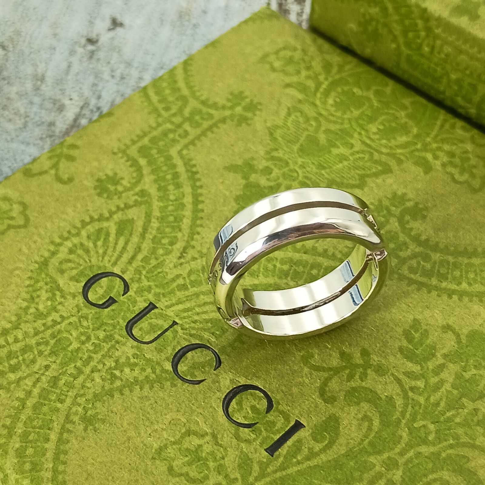 GUCCI グッチ 13号 ノット インフィニティ リング レディース 指輪