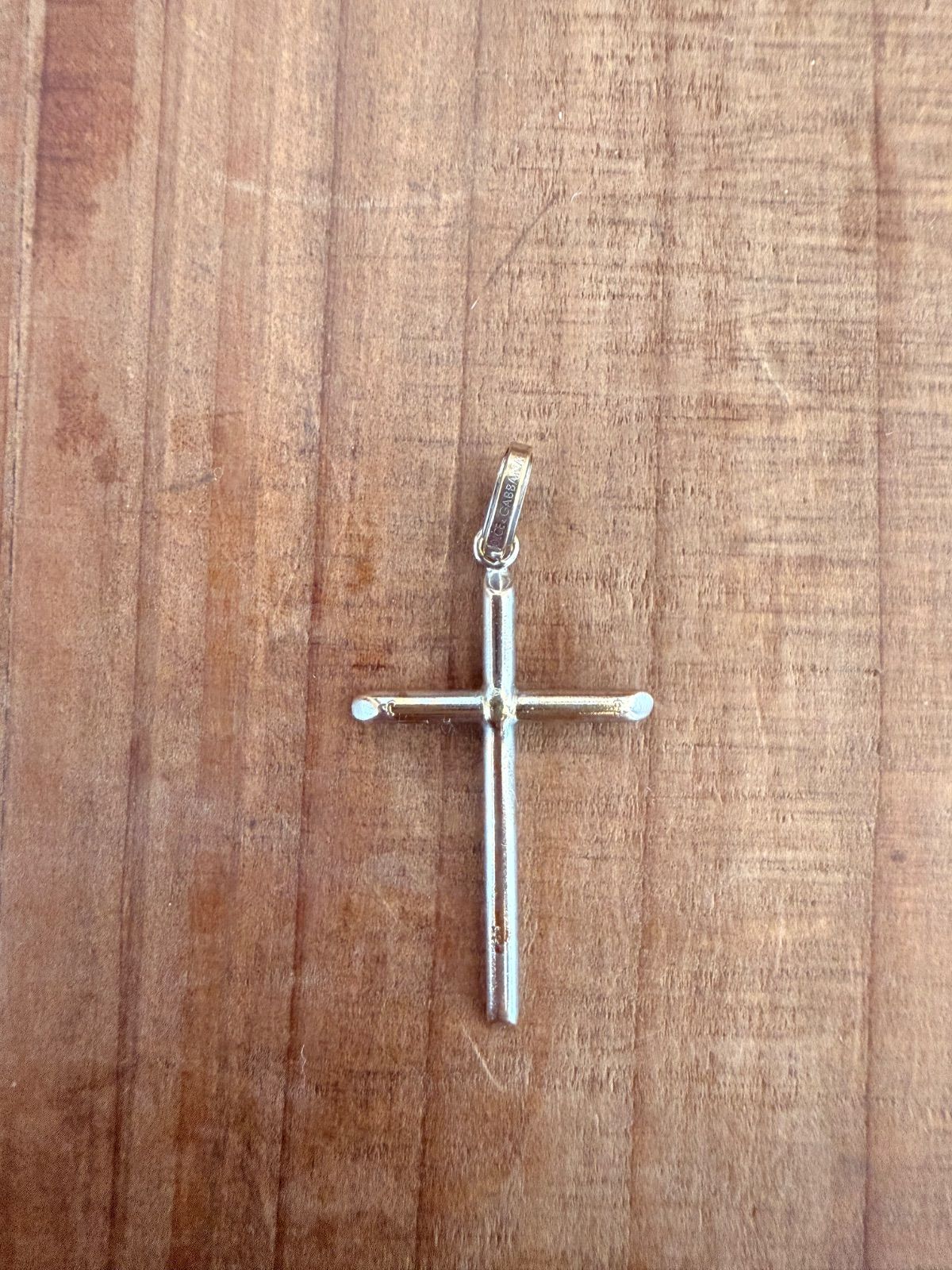 DOLCE - GABBANA ドルチェアンドガッバーナ 十字架 クロス ネックレストップ ペンダントトップ 金 ゴールド