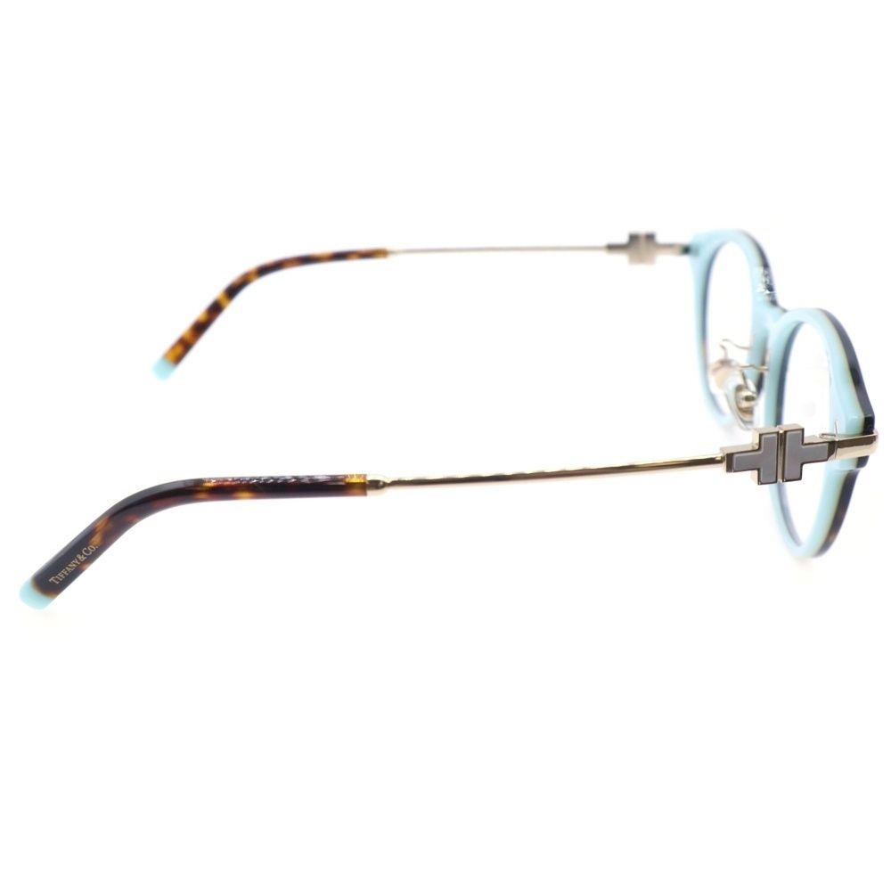  TIFFANY - Co. ティファニー TTデザイン シェルラウンド アイウェア 眼鏡 2218‐D ブラウン その他 メンズ