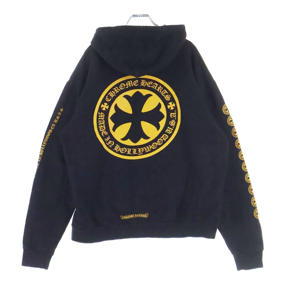 CHROME HEARTS (クロムハーツ) SWTSHRT PLVR バックCHプラスプリント