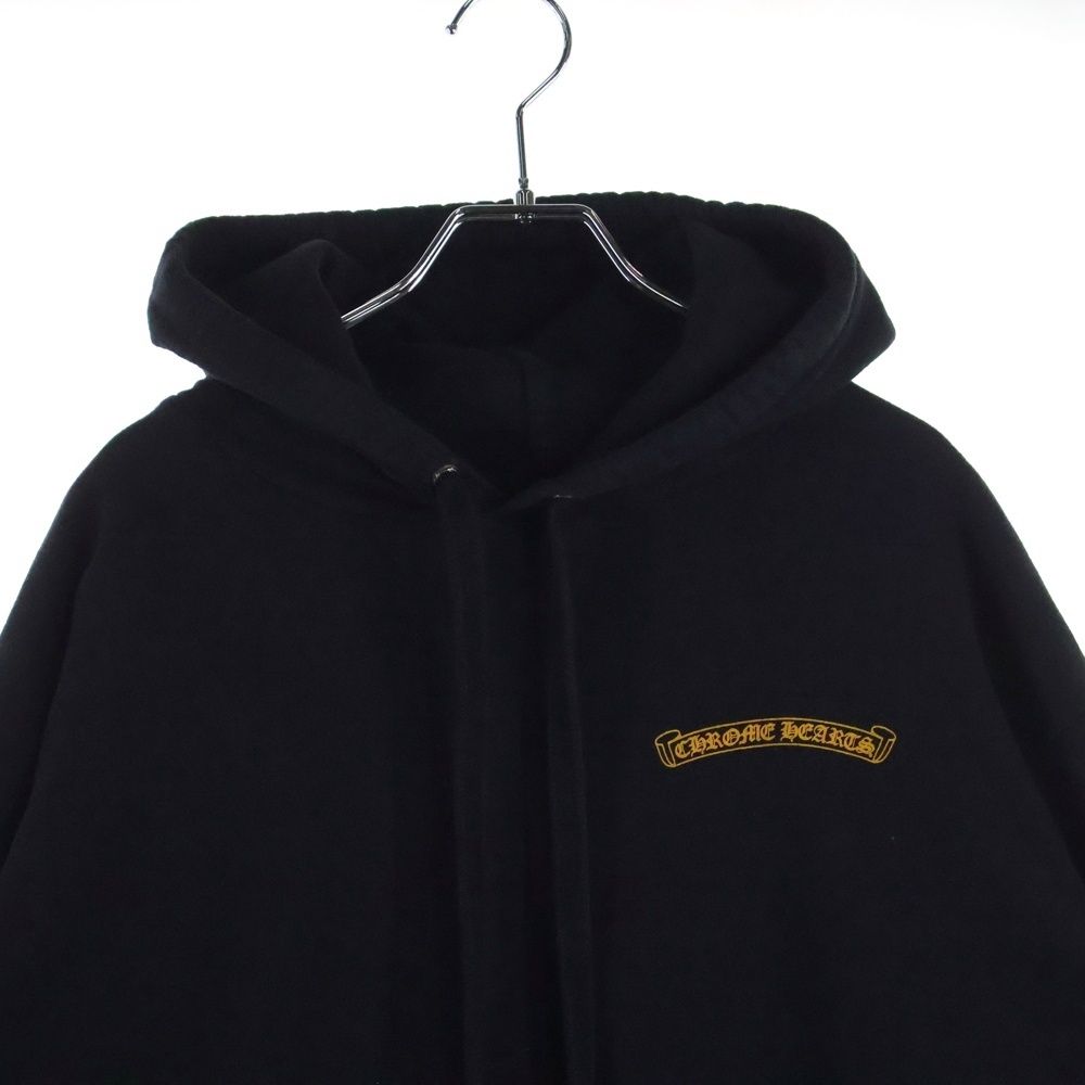 CHROME HEARTS (クロムハーツ) SWTSHRT PLVR バックCHプラスプリント