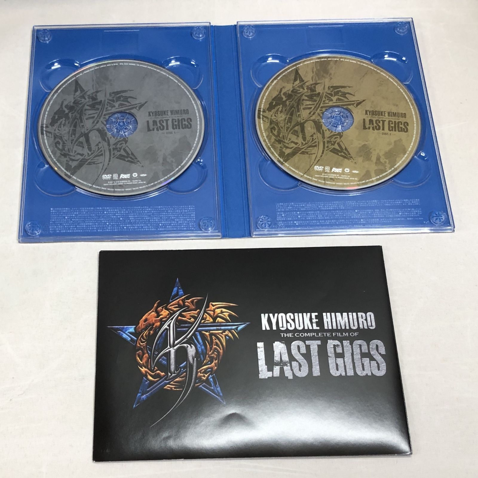 ◇KYOSUKE HIMURO THE COMPLETE FILM OF LAST GIGS 氷室京介 DVD