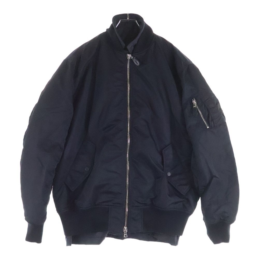 UNIFORM ユニフォームエクスペリメント MA-1 ドッキング ボンバージャケット テーラードジャケット UE-222011 ブラック