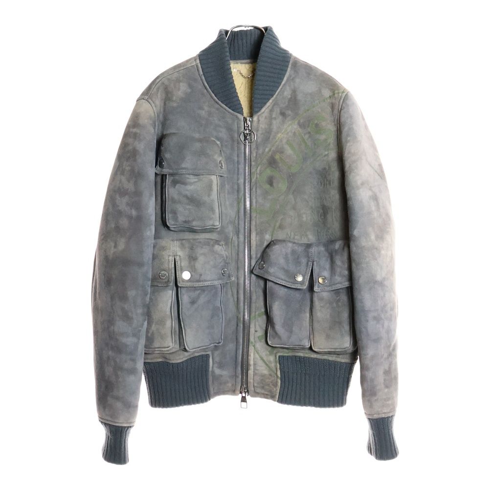 ルイヴィトン　ジャケット LOUIS VUITTON (ルイヴィトン) 16AW タクティカルボアレザージャケット