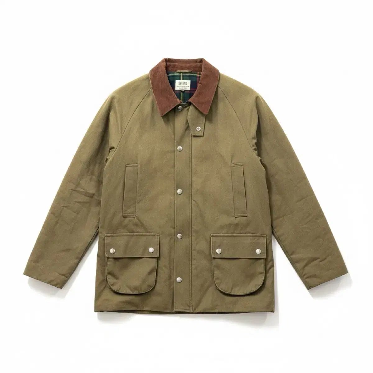 BRIC S ハンティング ジャケット カーキ コーデュロイ