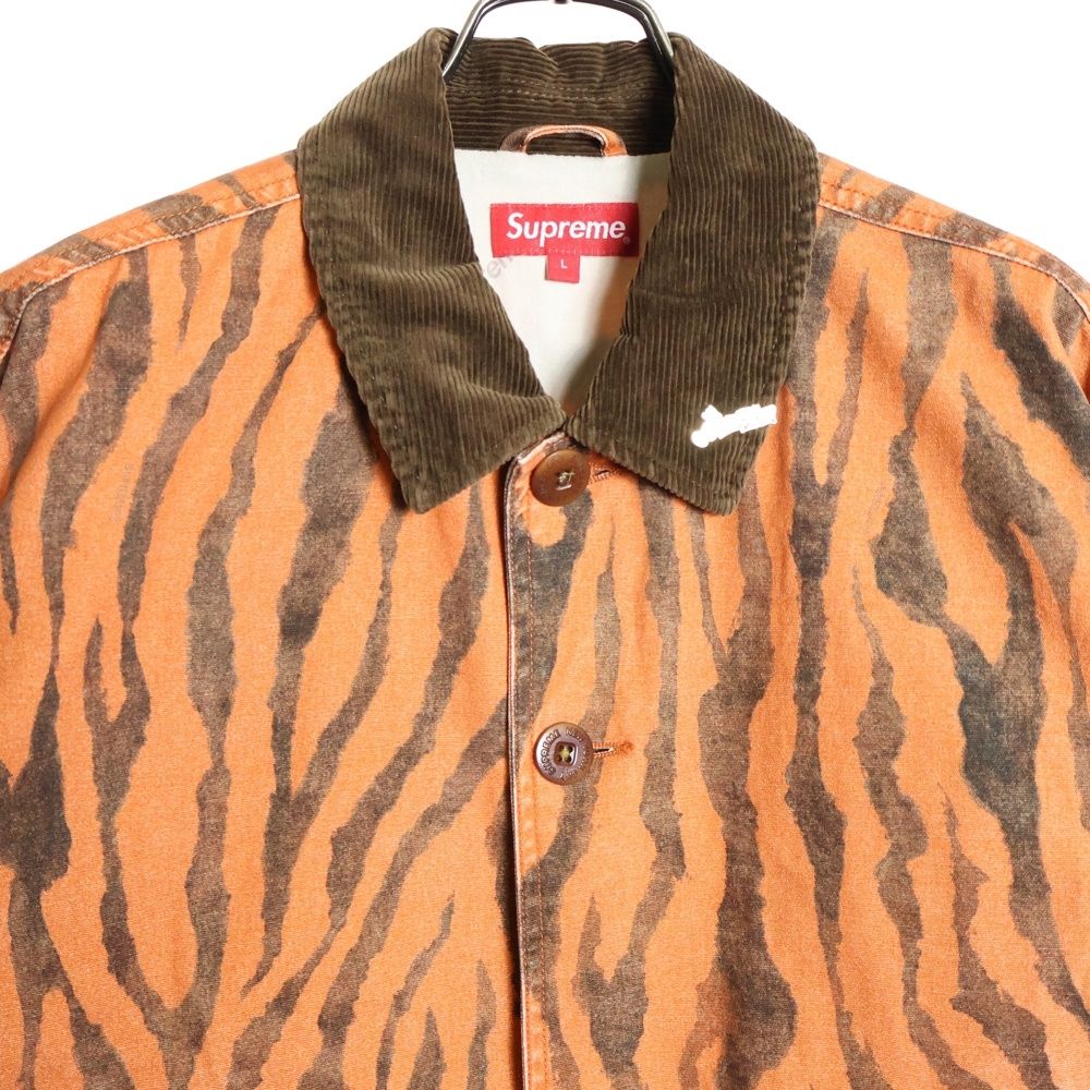 SUPREME (シュプリーム) 21SS Barn Coat Tiger Stripe タイガー