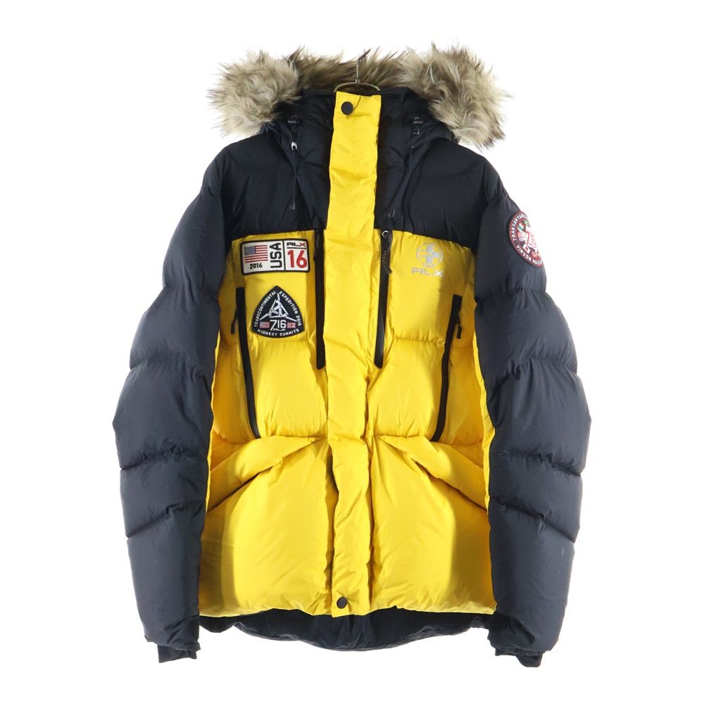 RLX RALPHLAUREN アール エル エックス ラルフ ローレン WATER RESISTANT DOWN PARKA ウォーター レジスタント ダウンパーカ ダウンジャケット イエロー