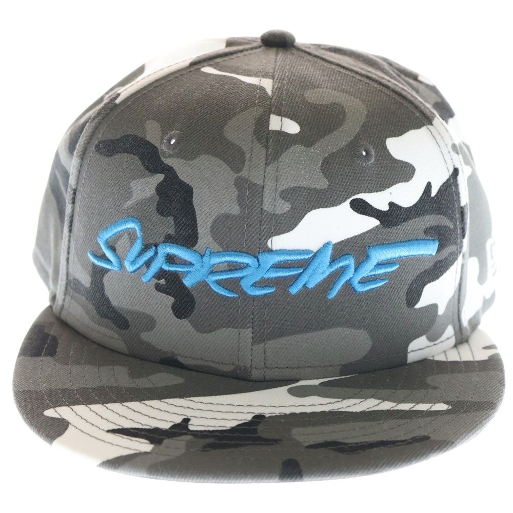 SUPREME (シュプリーム) ×NEW ERA 59FIFTY 24SS Futura Snow Camo Cap
