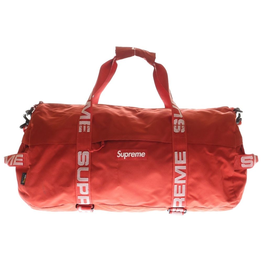 supreme 18aw duffle bag レッド　赤　RED ほぼ未使用 supreme 18aw duffle bag レッド 赤 RED ほぼ未使用 Supreme Duffle