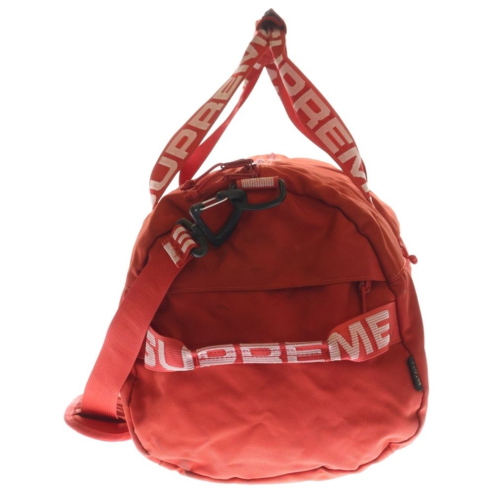 SUPREME (シュプリーム) 18SS Duffle Bag ロゴ ダッフルバッグ レッド