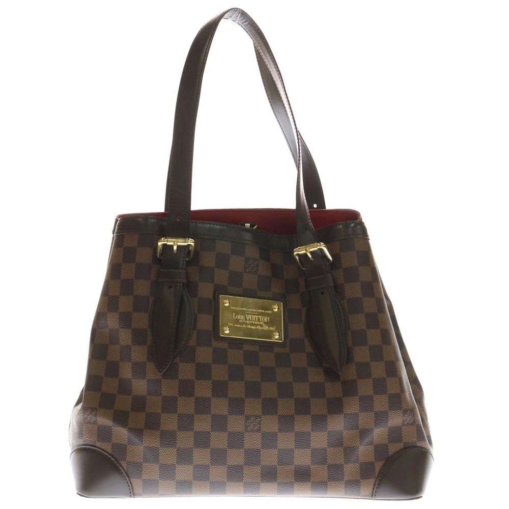 ルイ ヴィトン ダミエ ハムステッドPM トートバッグ ハンドバッグ N51205 ブラウン PVC レザー レディース LOUIS VUITTON 【中古】 LOUIS VUITTON (ルイヴィトン) ダミエ ハムステッドMM ハンドバッグ