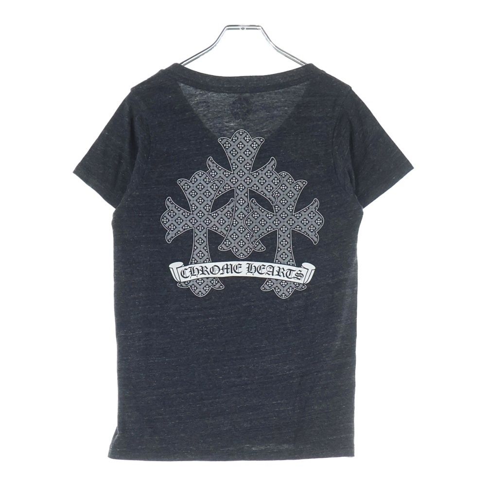 今日だけ期間限定値下げ　オールドクロムハーツカットソー原宿店購入品【９５年ごろ】 CHROME HEARTS (クロムハーツ) OLD Triple Cross オールド トリプル