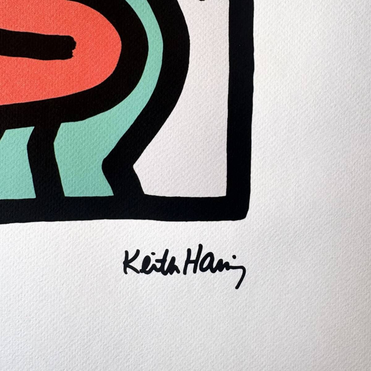 レア物】Keith Haring（キース・ヘリング）「Pop Shop III」 サイン