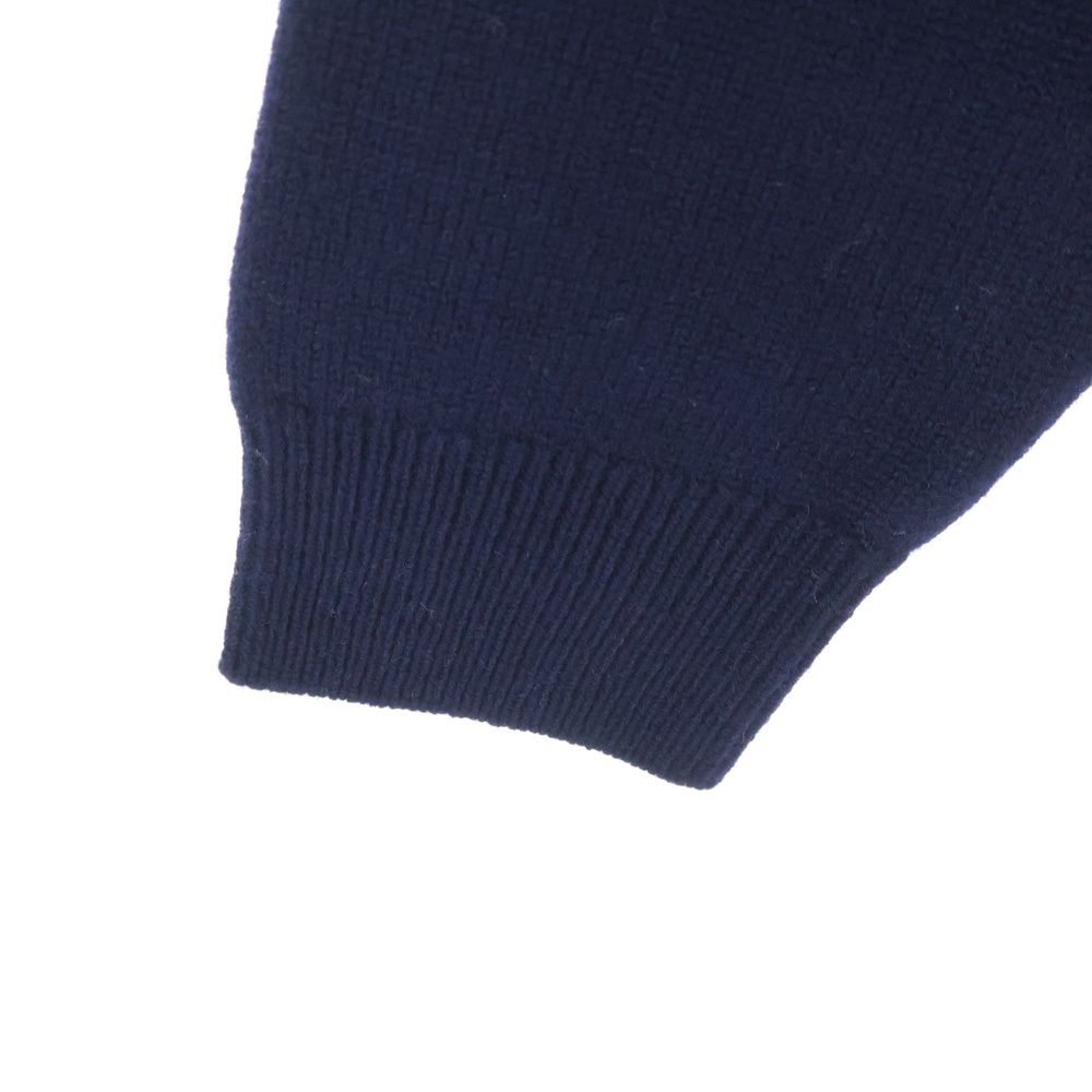 PAPAS (パパス) Logo Embroidery Turtle Neck Sweater ロゴ刺繍