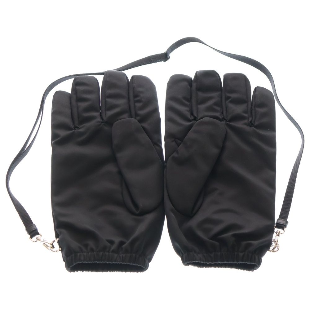 PRADA (プラダ) Re-nylon Gloves トライアングル ナイロングローブ