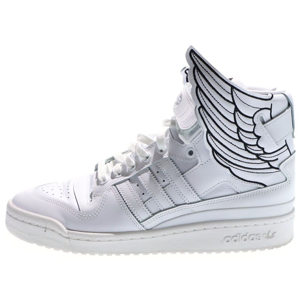 Y's x adidas FORUM HI ホワイト ハイカットスニーカー Y's x adidas]FORUM HI(23 White): Y's｜THE SHOP YOHJI YAMAMOTO
