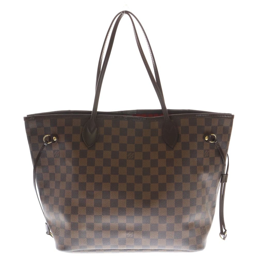 LOUIS VUITTON ルイヴィトン ネヴァーフルMM ダミエ エべヌ ゴールド金具 トートバッグ ブラウン N 51105 SP 0088
