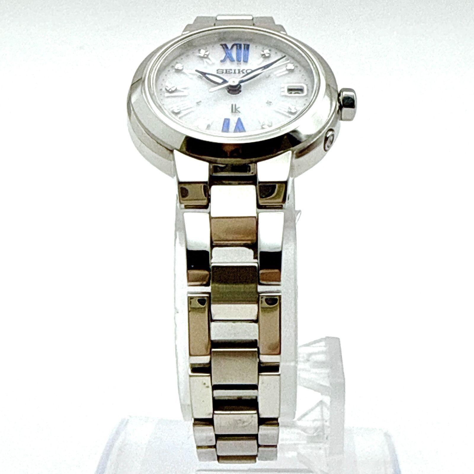 C128【極美品・電波ソーラー】SEIKO LUKIA セイコー ルキア ラウンド 