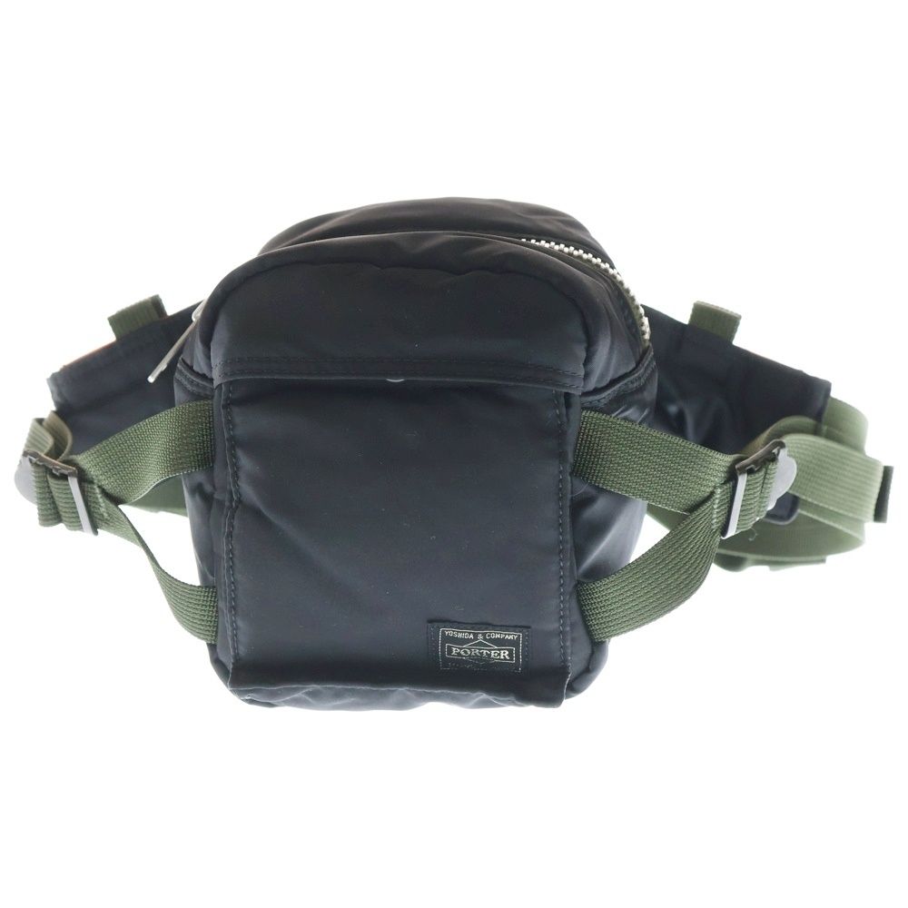 PORTER ポーター PX TANKER FANNY PACK タンカー ファニーパック ショルダー ウエストバッグ ブラック|カーキ 376-08391