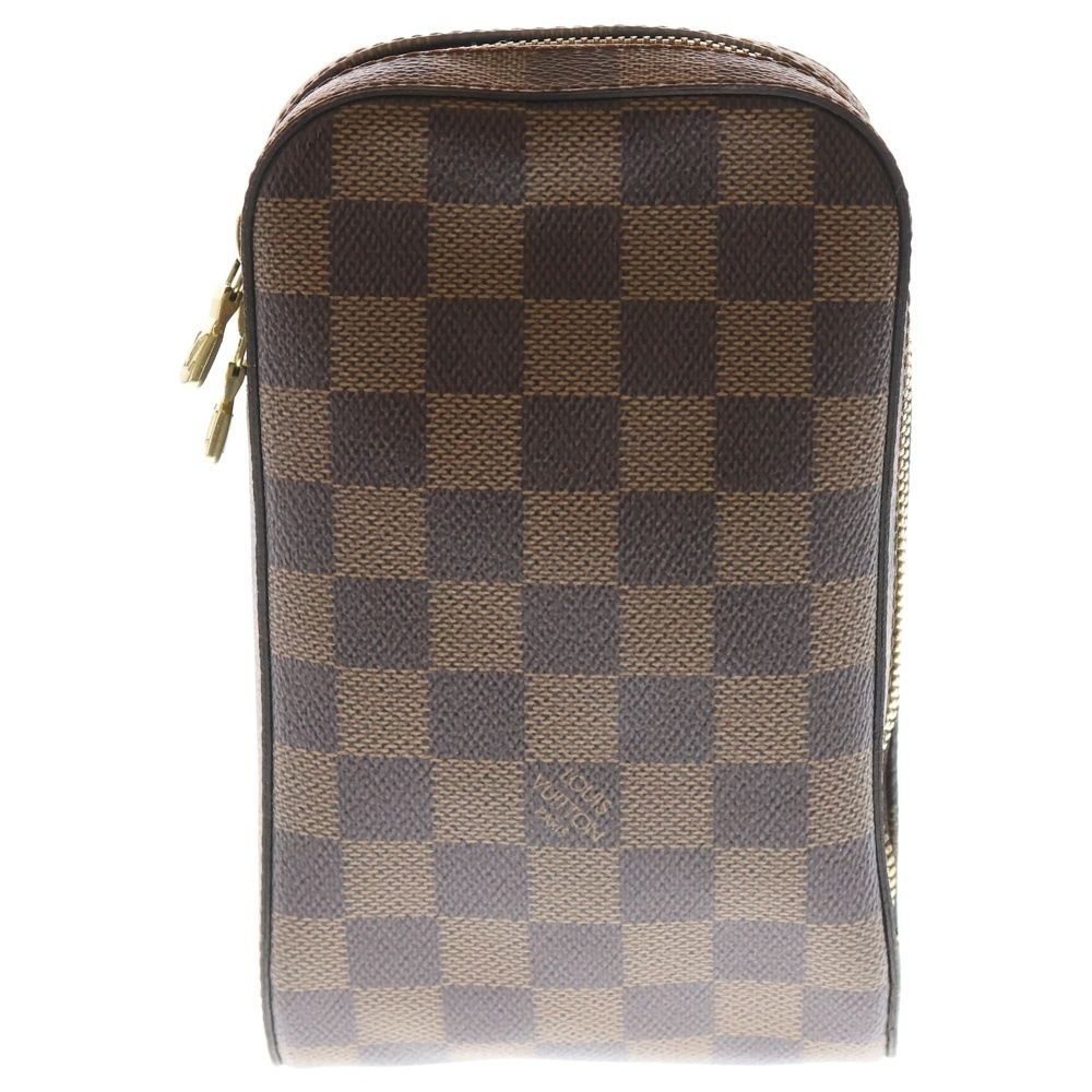 LOUIS VUITTON ルイヴィトン ジェロニモス ダミエ ボディバッグ ブラウン N 51994 GA 0074