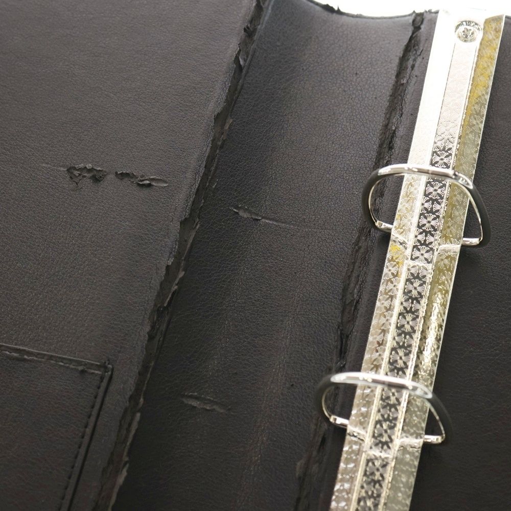 CHROME HEARTS (クロムハーツ) BINDER ホースシューレザーバインダー