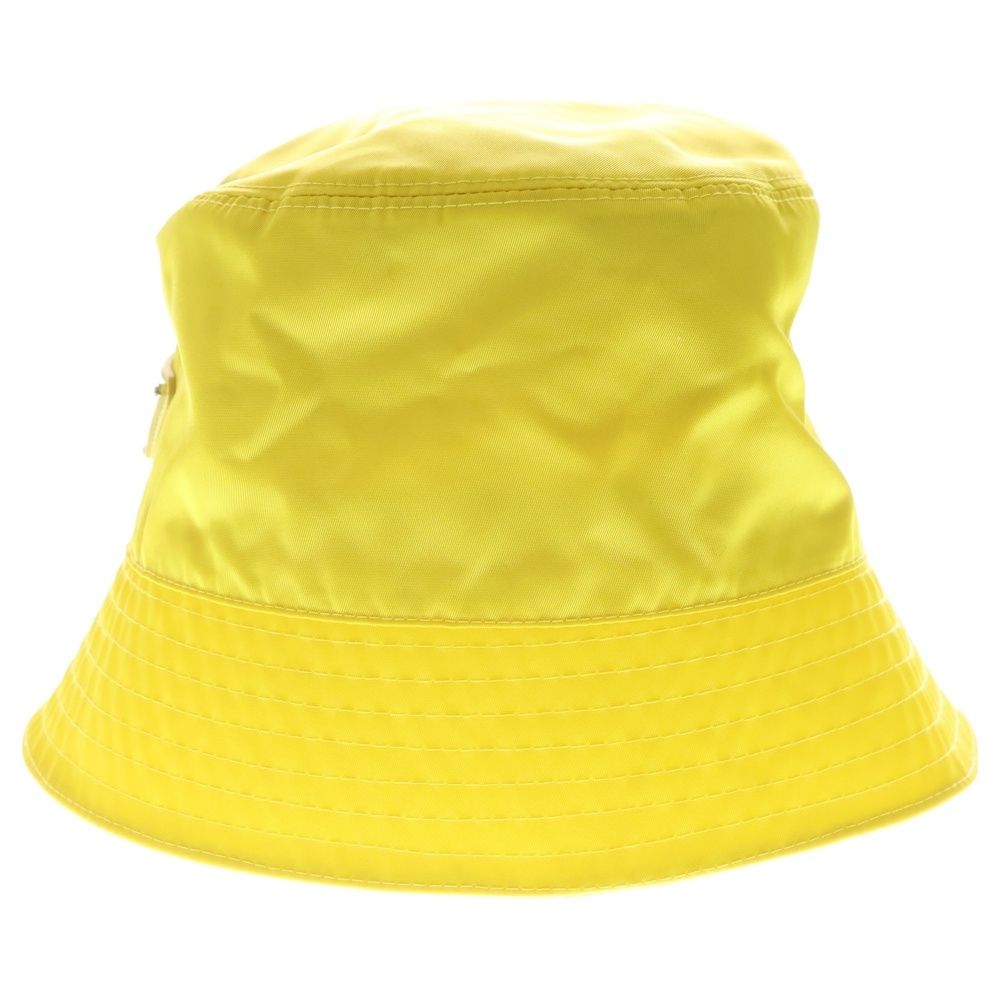 PRADA (プラダ) トライアングルプレートロゴ ナイロンバケットハット