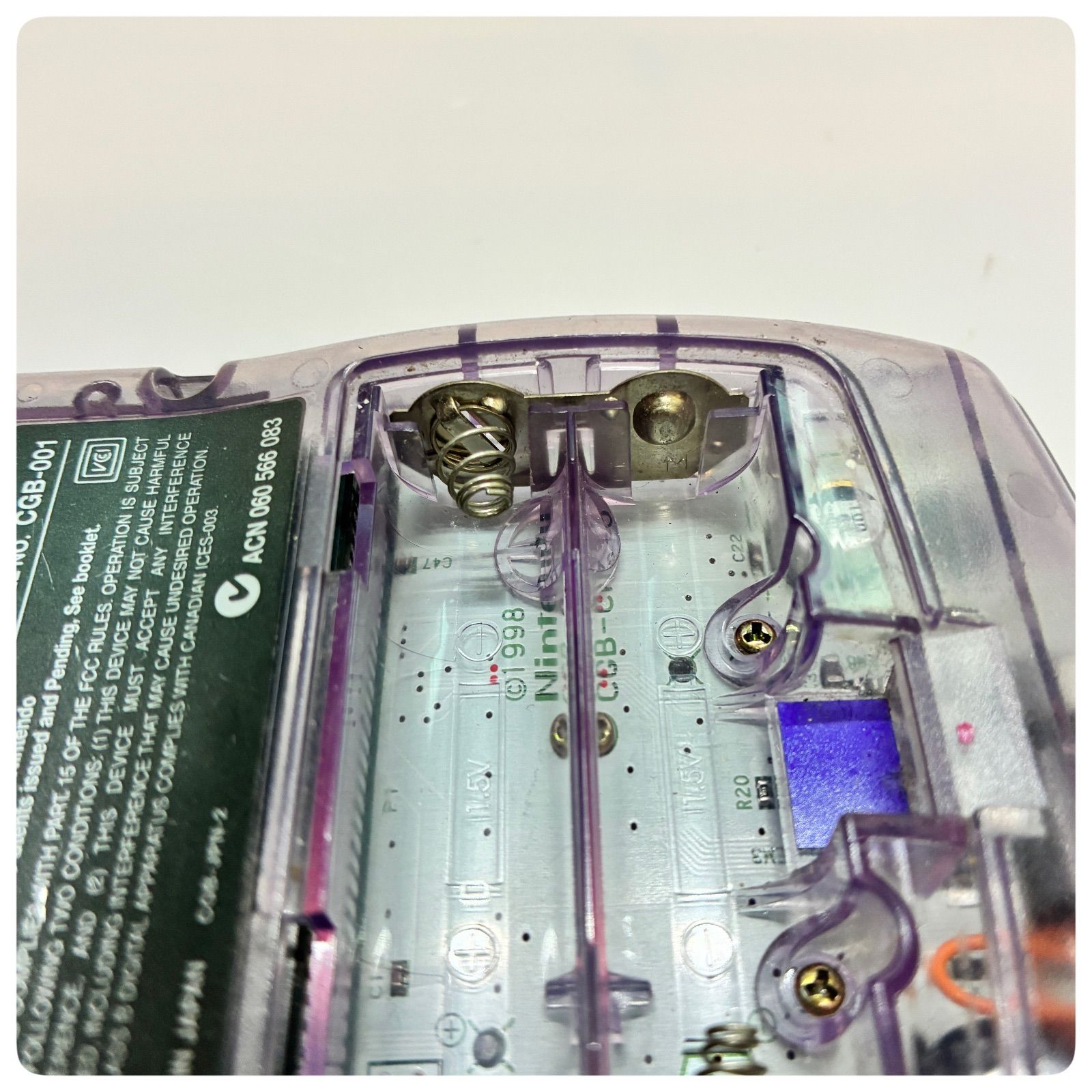 本体 クリアパープル