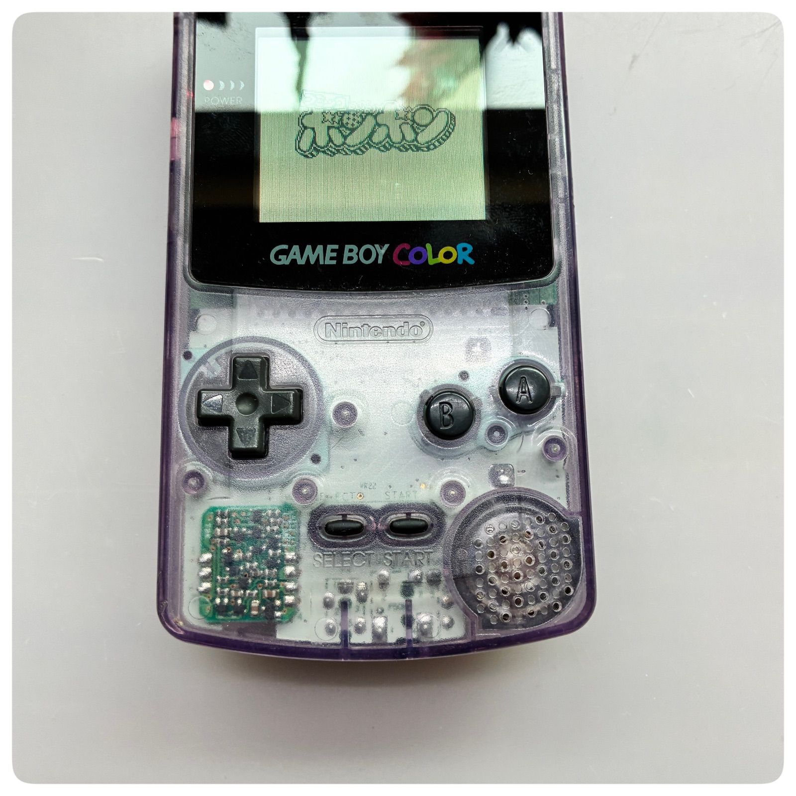 オープン記念クーポン配信中 ニンテンドー ゲームボーイカラー Nintendo 本体 クリアパープル