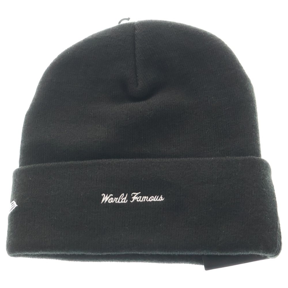 Supreme ブラック ビーニー ボックスロゴ 黒box 25AW SUPREME (シュプリーム) 25AW ×New Era Box Logo Beanie ニューエラ