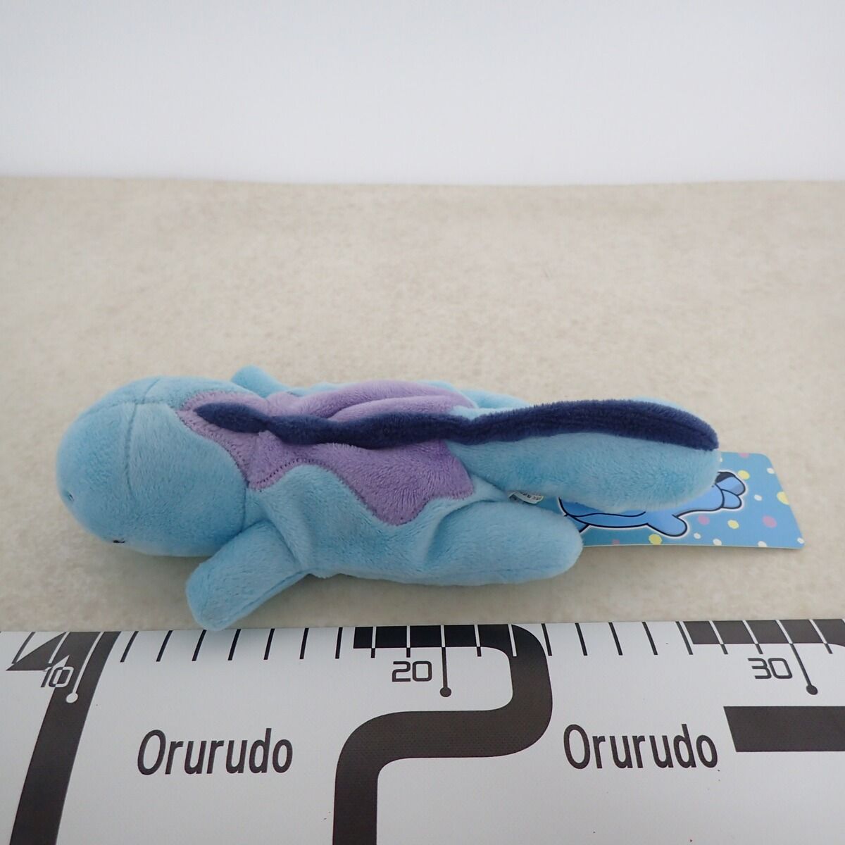 ポケモンセンター　ヌオー　くったりぬいぐるみ　おやすみver 2016 タグ付き ポケモンセンター くったりぬいぐるみ ヌオー おやすみVer. 紙タグ付き