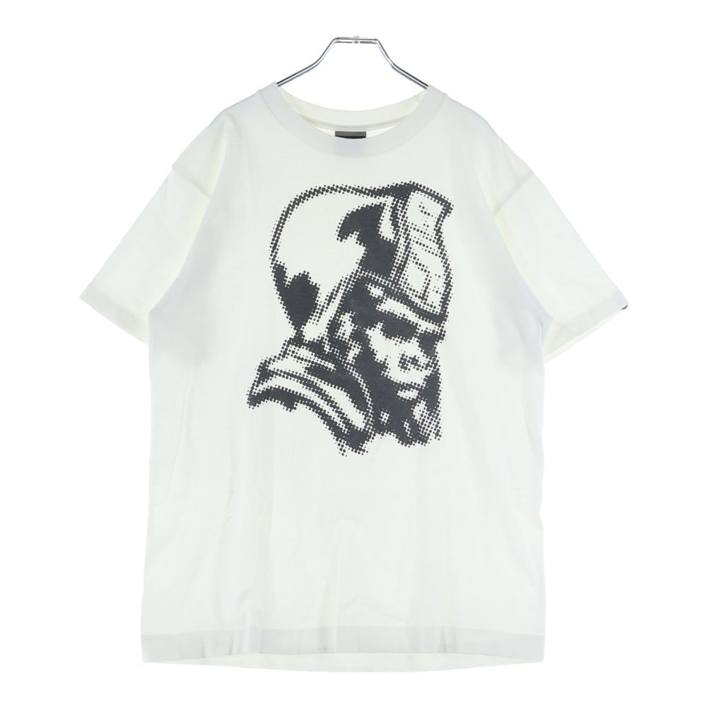 A BATHING APE アベイシングエイプ グラフィックゴリラ フロントプリント クルーネック 半袖Tシャツ ホワイト
