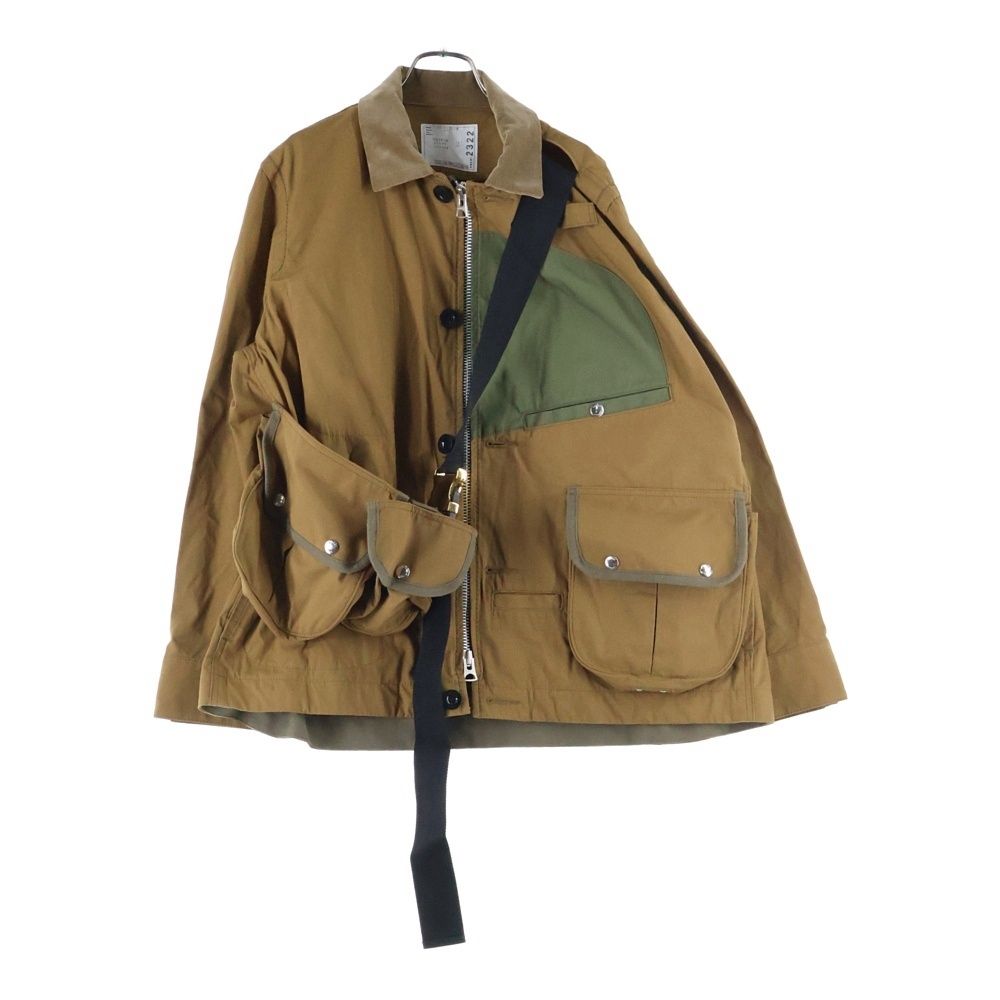 sacai/コットンオックスフォードブルゾン/サイズ1※プロフィール確認必須 sacai/コットンオックスフォードブルゾン/サイズ1※プロフィール確認