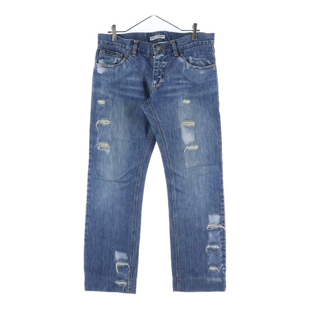 DOLCE & GABBANA (ドルチェアンドガッバーナ) ダメージ加工 ストレート