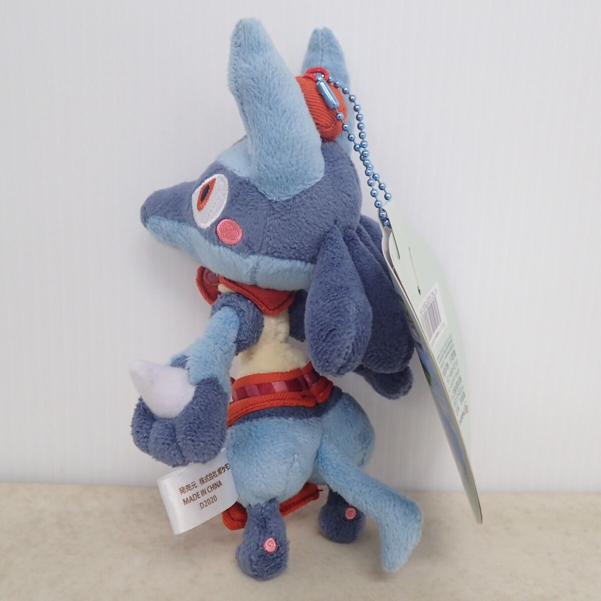 ポケモンセンター マスコット Pokemon Cafe Mix ルカリオ 紙タグ付き