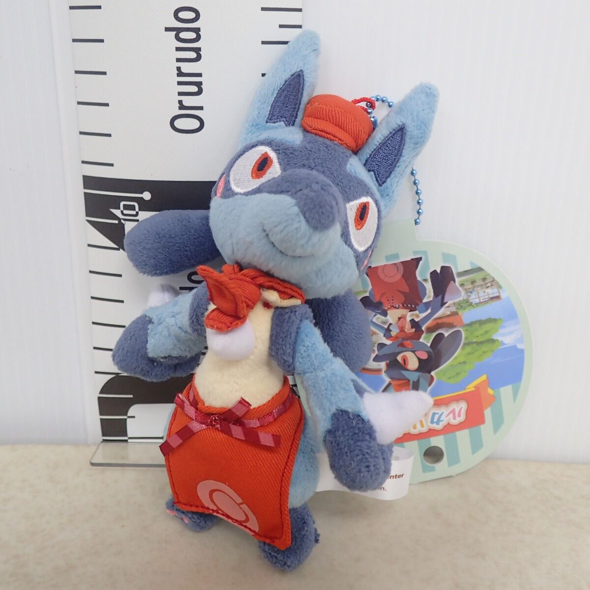 ポケモンセンター マスコット Pokemon Cafe Mix ルカリオ 紙タグ付き